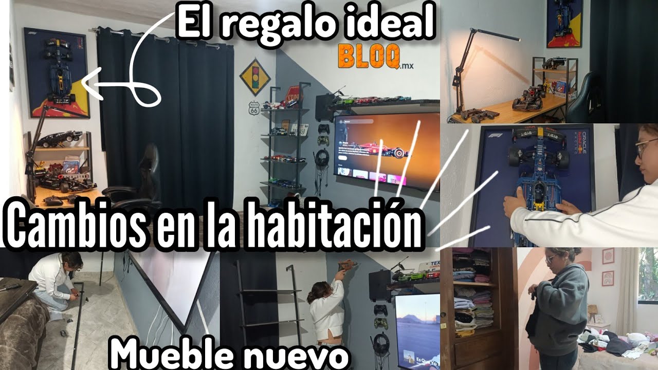 CAMBIOS ✅/ El regalo ideal 🖼️🏎️/ Mueble nuevo 🙏🏻