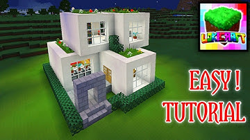 Lokicraft: How To Build A Small Modern House 🏠 Tutorial (#8) | Lokicraft 2021
