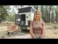 Her 4x4 Truck Camper Tiny Home