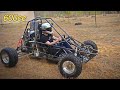 100hp Crosskart First Rip!! then almost blows up