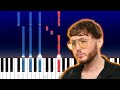 James Arthur - Can I Be Him (Piano Tutorial)