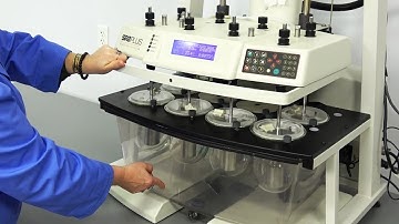 Hanson Research SR8-Plus Dissolution Test Station Transdermal Cylinders/Vessels