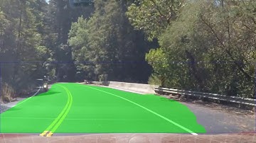 Udacity self driving car nano-degree - Semantic segmentation video 3/3