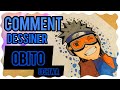 How to draw obito uchiwa  comment dessiner obito  abiking