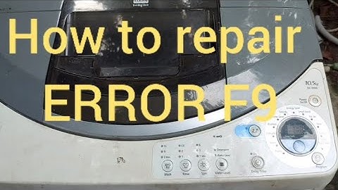how to repair F9 Hitachi washing machine 10.5kg #repair #washing #Hitachi