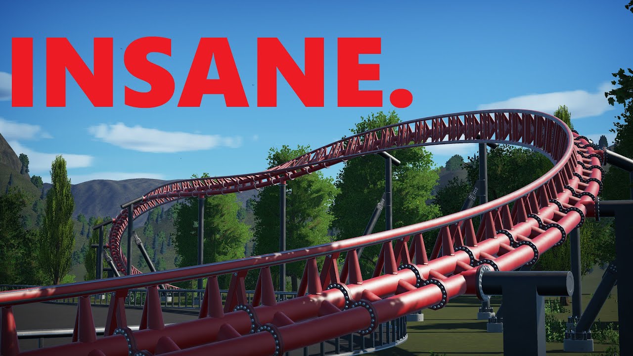 FASTEST PACED COASTER EVER?!? | Intamin LSM launched coaster | Planet Coaster POV