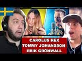 🇸🇪 Erik Grönwall &amp; Tommy Johansson CAROLUS REX (SABATON COVER) TEACHER PAUL REACTS