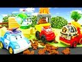 Робокар Поли - Видео с машинками - Беспорядок на дороге