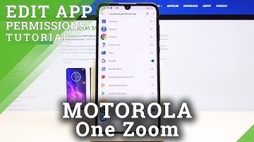 How to Add App Permissions in MOTOROLA One Zoom – Change App Permissions