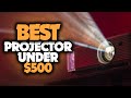 Best Projectors Under $500 in 2022 [TOP 5 Picks For Movies, Gaming & More]