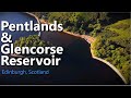 Pentlands &amp; Glencorse Reservoir with Mavic Mini