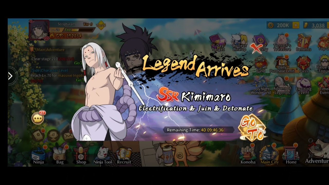 Legend Arrives Kimimaro Electrification Juin & Detonate | Ninja Chronicles