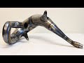How I Restored This Crusty 2-Stroke Pipe | KX250 Rebuild