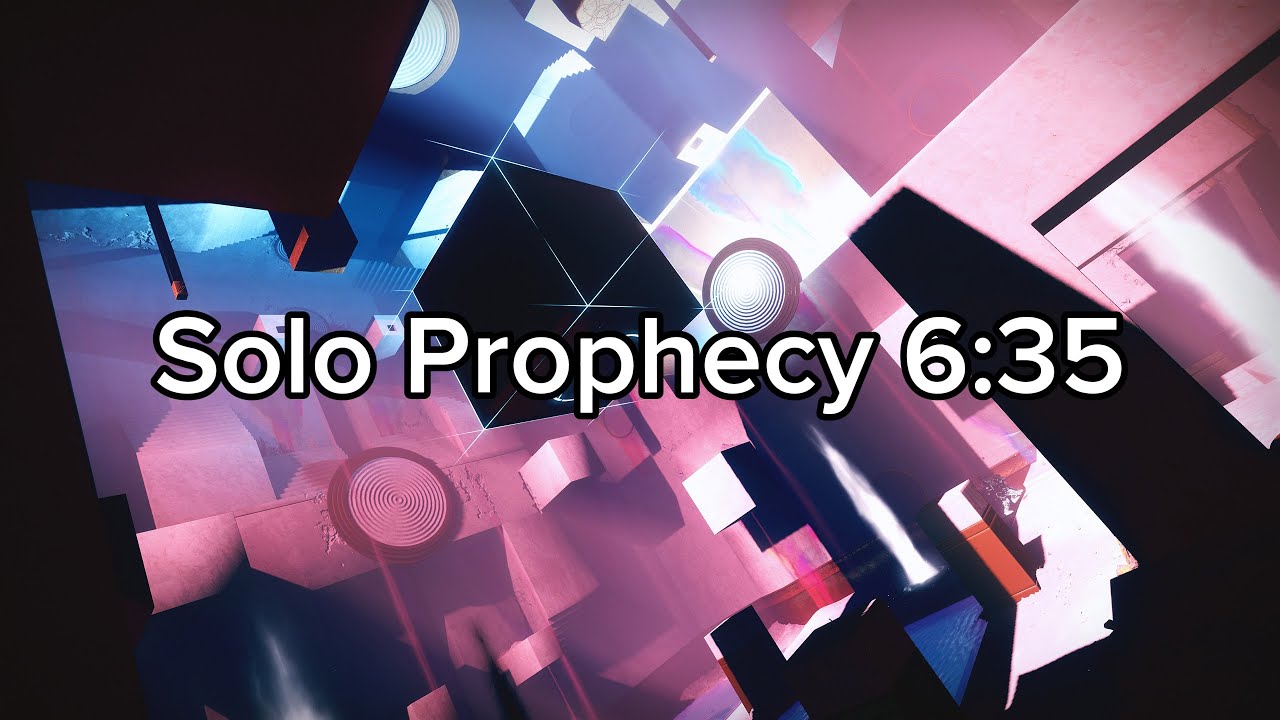 Destiny 2 Prophecy SOLO Speedrun WR [6:35]