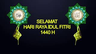 FREE DOWNLOAD - Ucapan Idul Fitri 1440 H tanpa suara latar