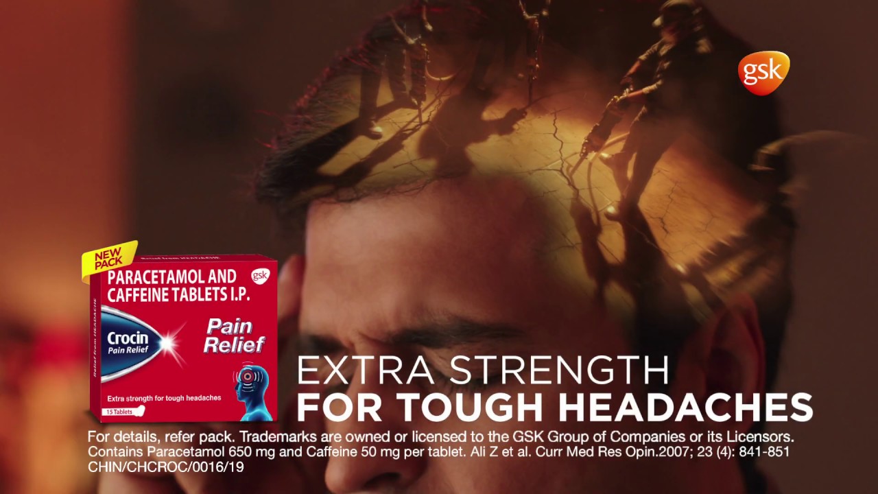 Crocin Pain Relief - Extra Strength for Tough Headaches