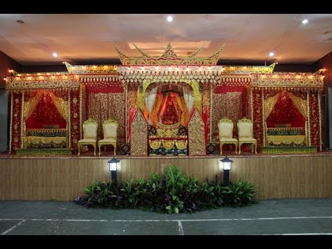  Dekorasi  Pelaminan Adat Padang  YouTube