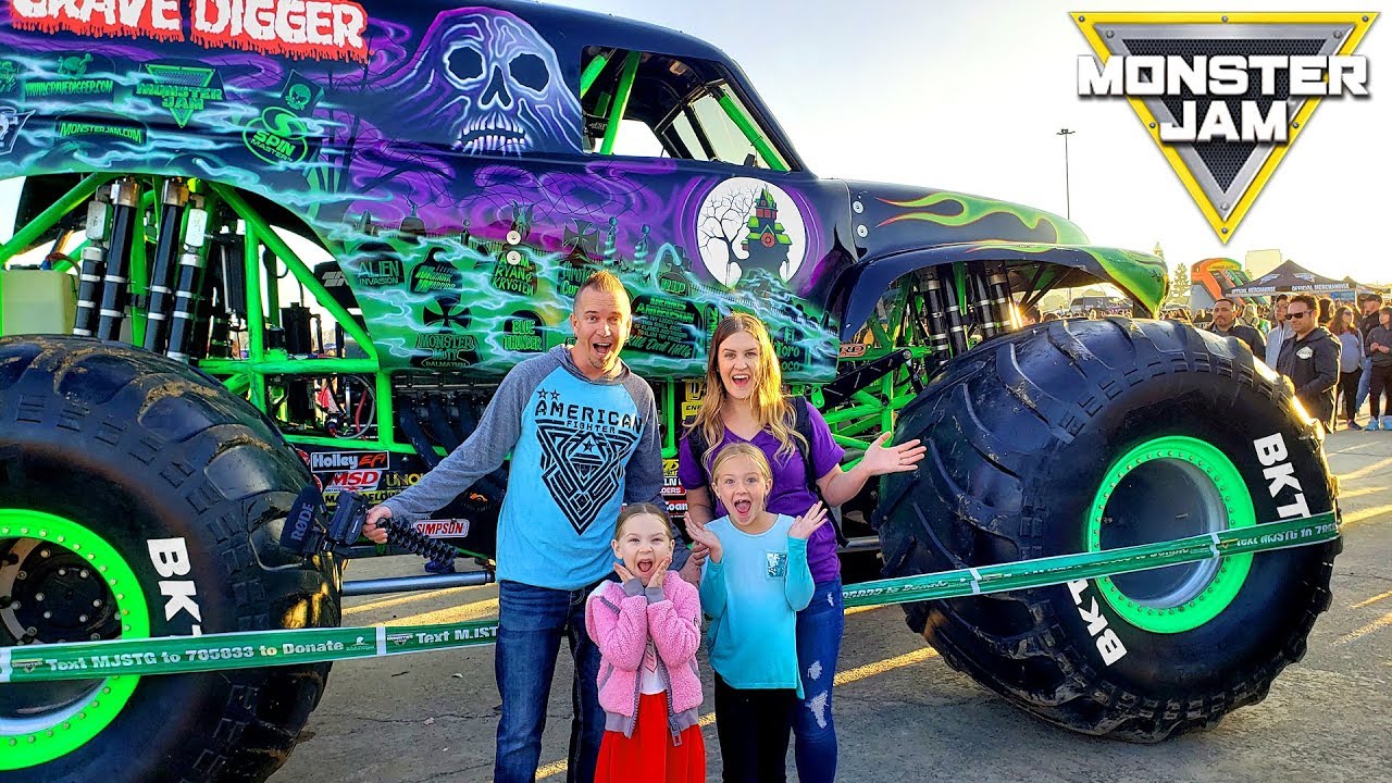 Hitting real life monster truck jumps at Minneapolis Minnesota on