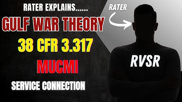 A deeper dive into the 38 CFR 3.317 MUCMI theory for service connection.  With tips for filing.