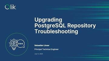 STT - Upgrading PostgreSQL Repository Troubleshooting (no Q&A)