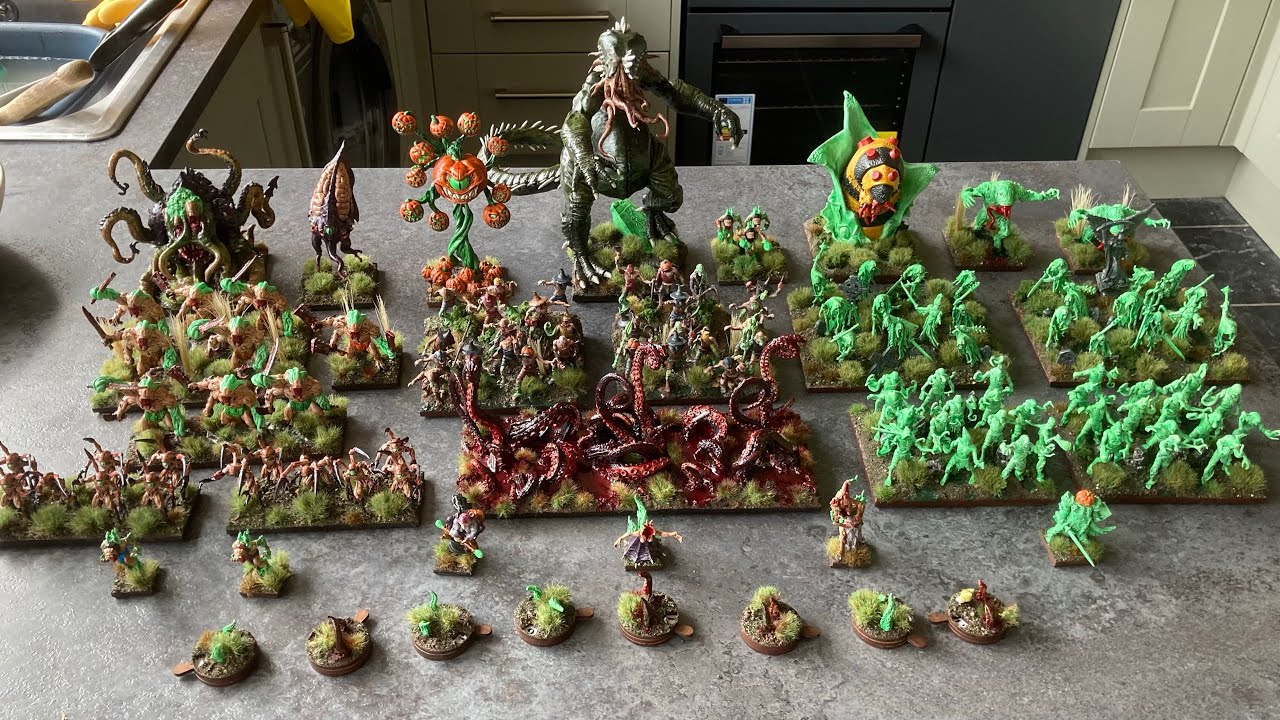 Kings of War, Nightstalker Army Finished.