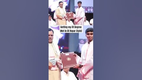 IIT Guwahati Convocation vs IIT Ropar Viral Director & Students 🫡😎 IIT JEE Prep #iit #jee