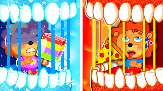 Liam Family USA | Hot vs Cold Food | Healthy Habits to Protect Teeth | Family Kids Cartoons