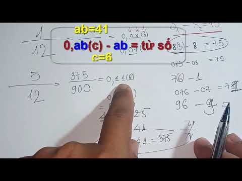 Video: 0,625 có phải là số thập phân tận cùng không?