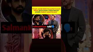 People outside think I&#39;m partial towards Amaal,#amaalmallik #salmankhan #biggboss #bigboss19