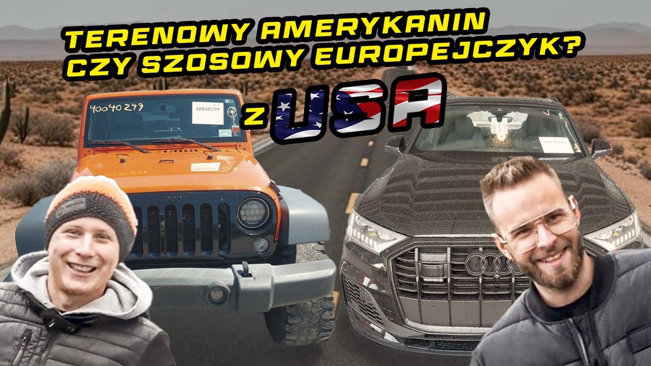 Jeep Wrangler z USA - rynek pojazdów terenowych ulega zmianom! Nowy transport.