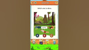 Braindom 2 Riddle Level 114 Which one is alive? Gameplay Solution Walkthrough