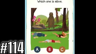 Braindom 2 Riddle Level 114 Which one is alive? Gameplay Solution Walkthrough screenshot 5