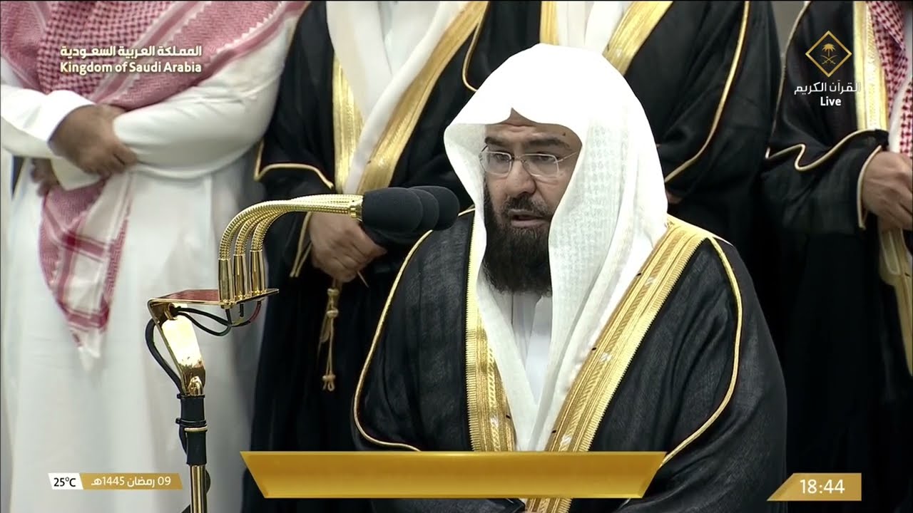 صلاة المغرب للشيخ عبدالرحمن السديس 9 رمضان 1445هـ