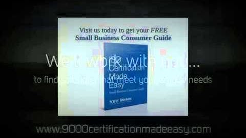 ISO 9000 Certification: ISO 9001 Made Easy