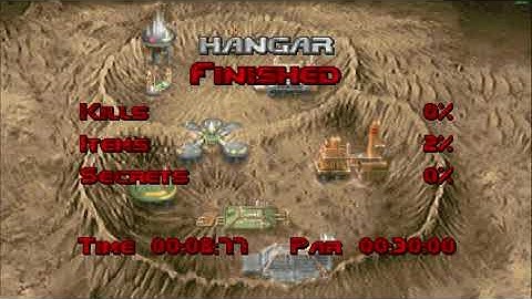 Doom (Unity) IL E1M1 Hangar in 08.77