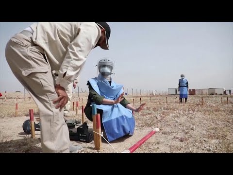 Life as a woman deminer in Basra, Iraq