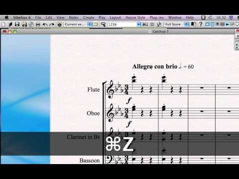 Learn Sibelius 6 in 1 Hour - Lesson 8, Dynamics and Copying