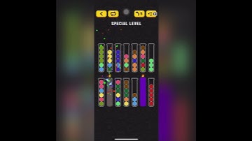 Ball Sort Special Level (after Level 7970)