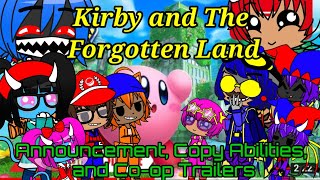The Ethans React To:Kirby And The Forgotten Land Trailers By Nintendo (Gacha Club)