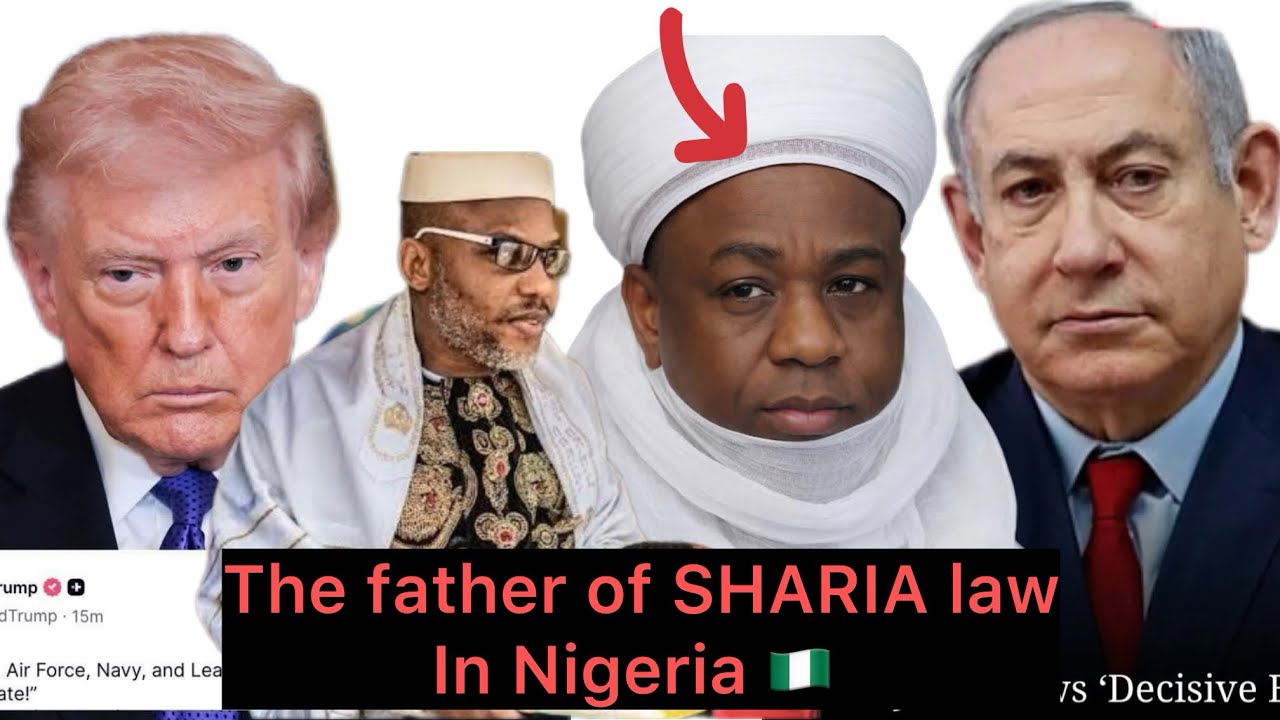 Sultan of Sokoto ran away from his palace for the fear of America 🇺🇸.