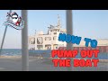 How To: Pump Out Boat