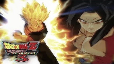 DBZ BT3 Super Vegito vs SSJ4 Goku