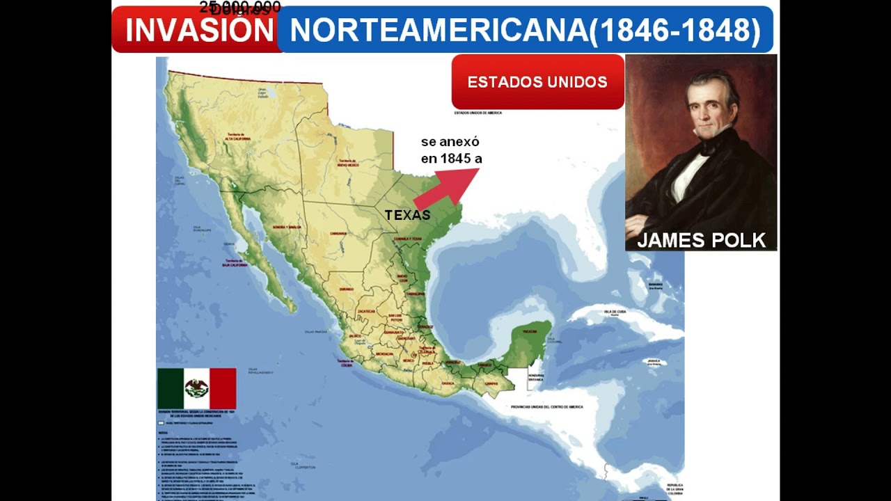 La invasión de Estados Unidos a México YouTube La invasión de Estados Unidos a México YouTube