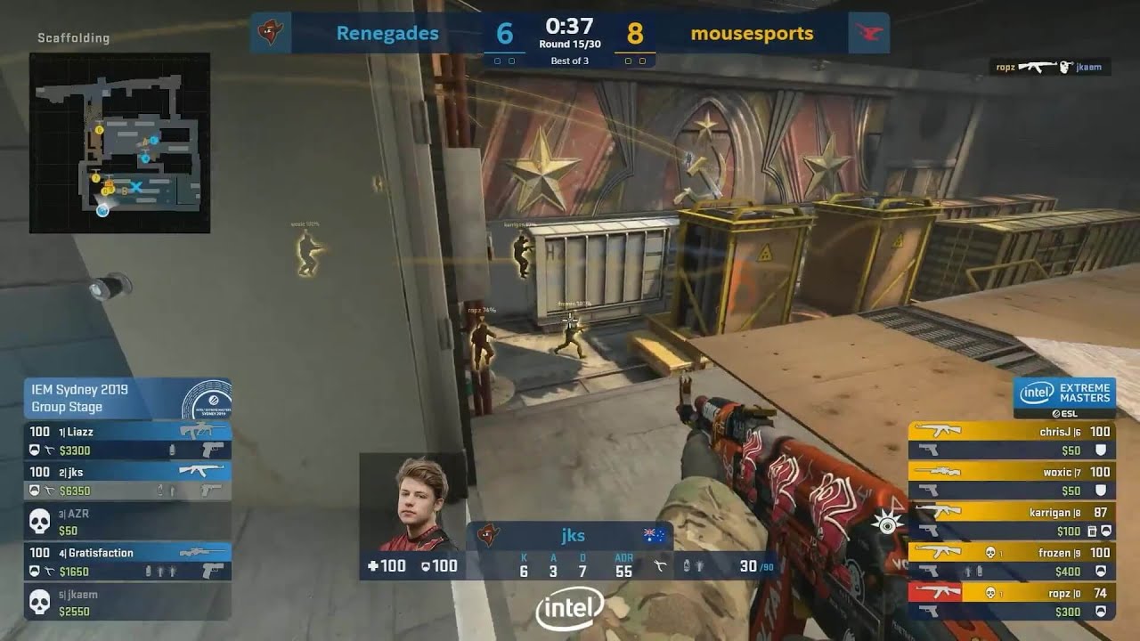 jks ace vs. mousesports | IEM SYDNEY 2019