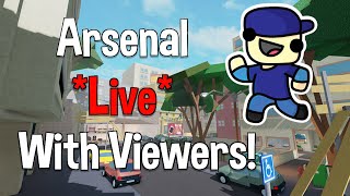🔴Playing Arsenal *Live*! (Public and 1v1s!) !commands for lists of commands!🔴
