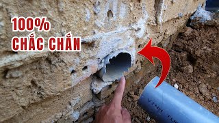 2 Ways to Deal with Broken or Broken PVC Water Pipes Against the Wall WITHOUT DURING YOU SHOULD KNOW