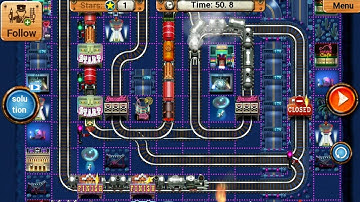 Rail Track Maze | Train Game | Android Gameplay #0003033