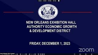 City Council Meeting 12/1/2023