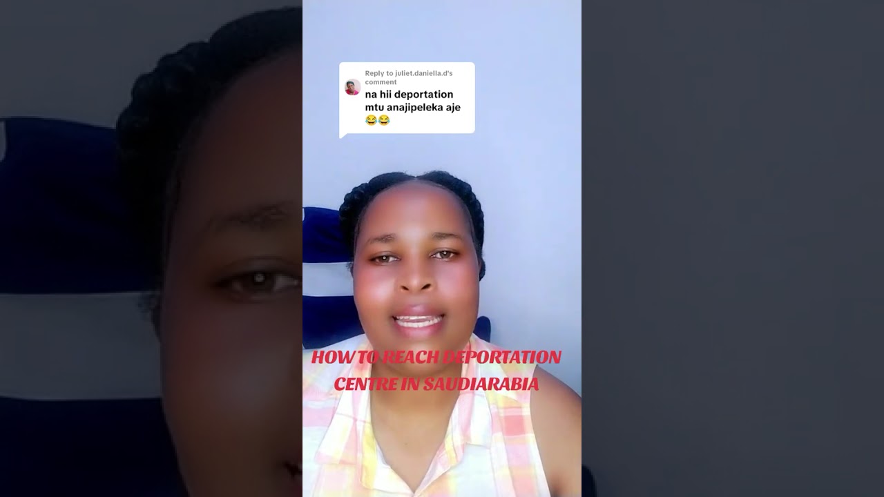 How to reach deportation centre in saudiarabia  