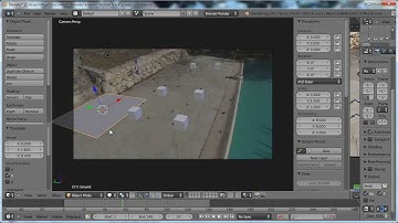 Blender 2.61 motion tracking
